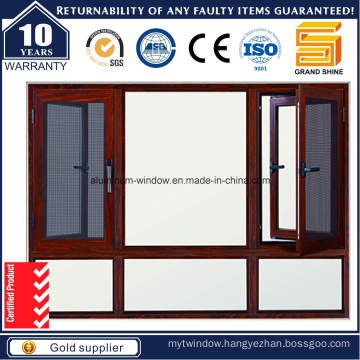 New Aluminum Casement Window with Mosquito Net